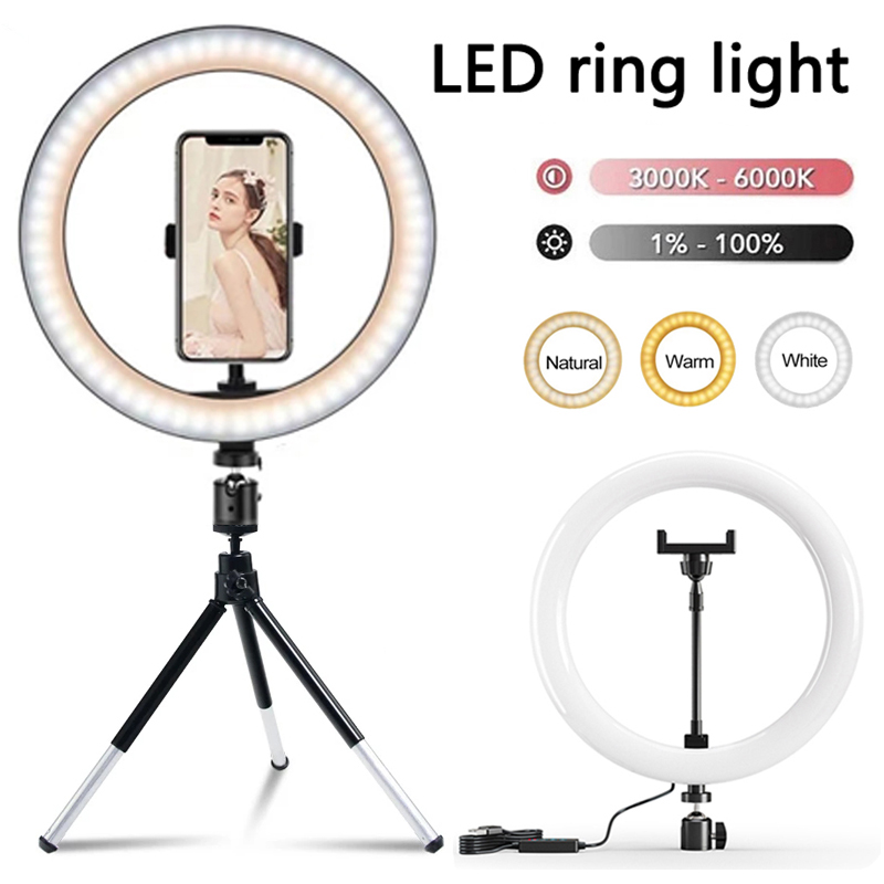 Photography Bulb - 12 inch LED Ringlamp Fotografieverlichting Telefoon