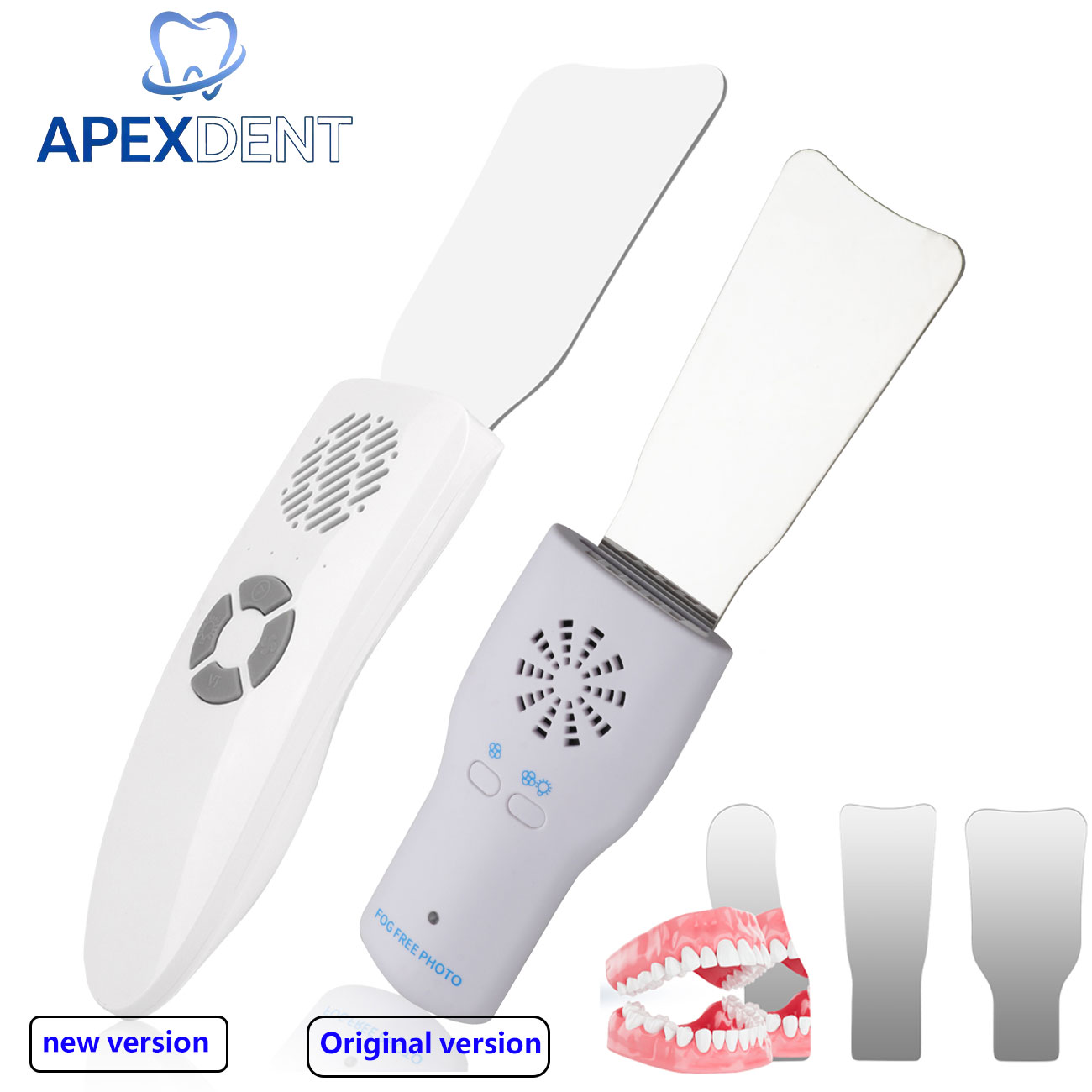 Photography Dental - Tandheelkundige anti-condens spiegelset Spiegel met LED-licht