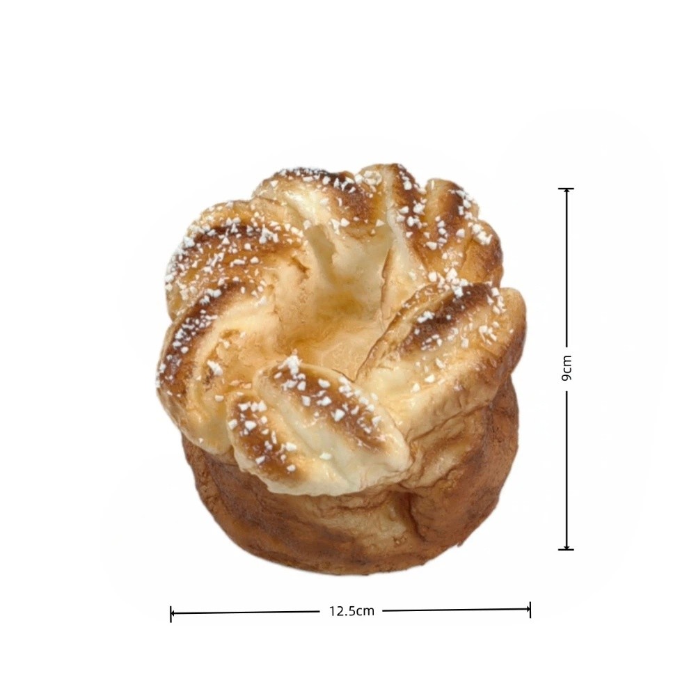 Photography Interest - Zacht PU-imitatiebrood, niet-giftig, interessant kunstmatig loogbrood,