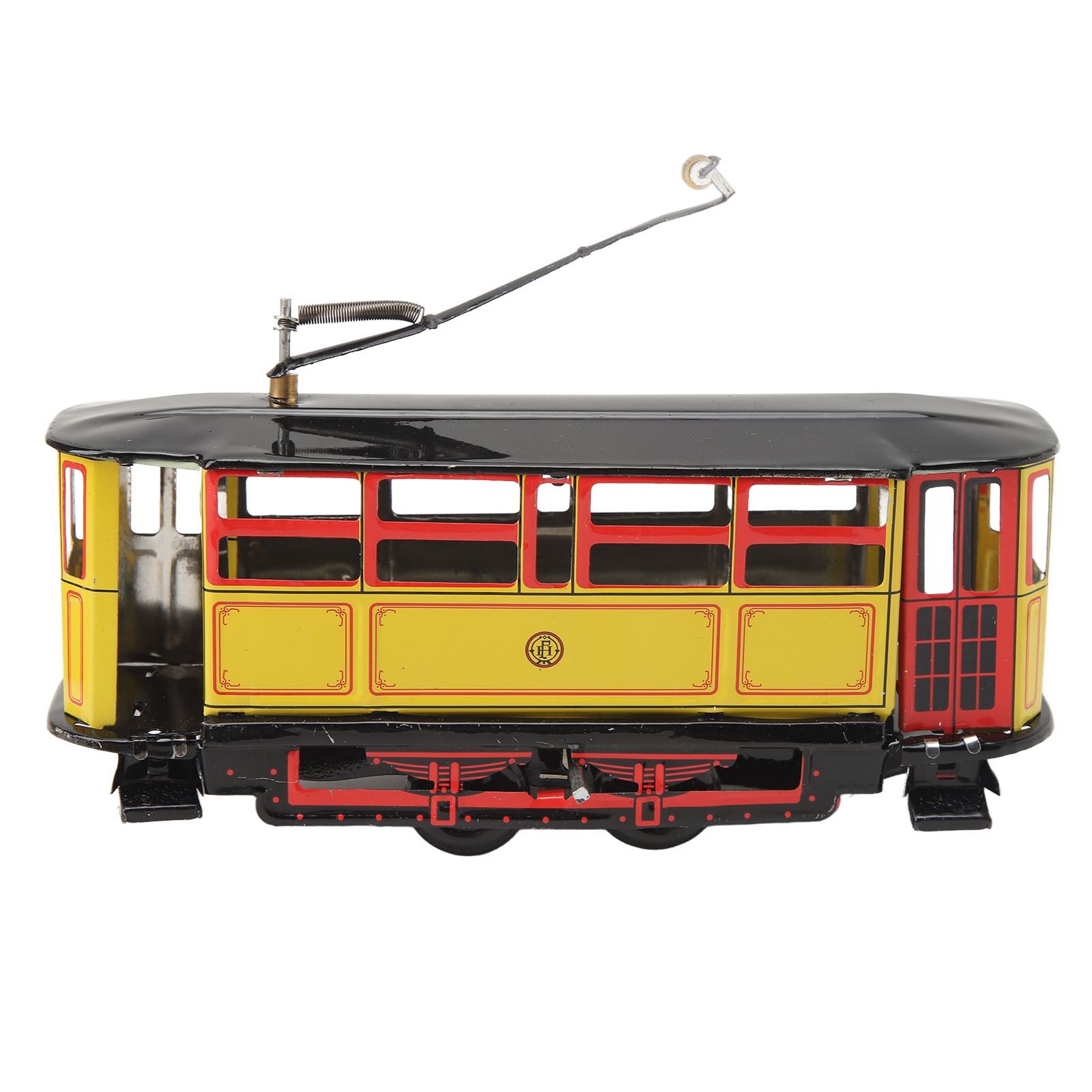 Photography Interest - Trolley opwindspeelgoed blik vintage interessant metalen