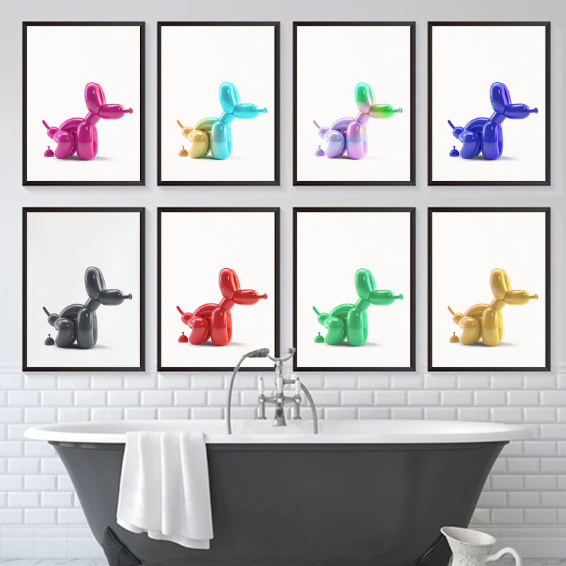 Photography Duck - Grappige Toilet Wall Art Poster Schilderij