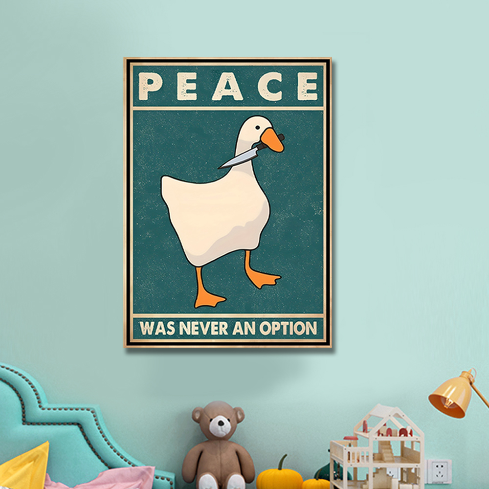 Photography Duck - Gans Vrede Was Nooit Een Optie