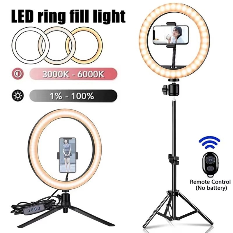 Photography Bulb - LED Selfie Ringverlichting Fotografische Selfie Ringlamp