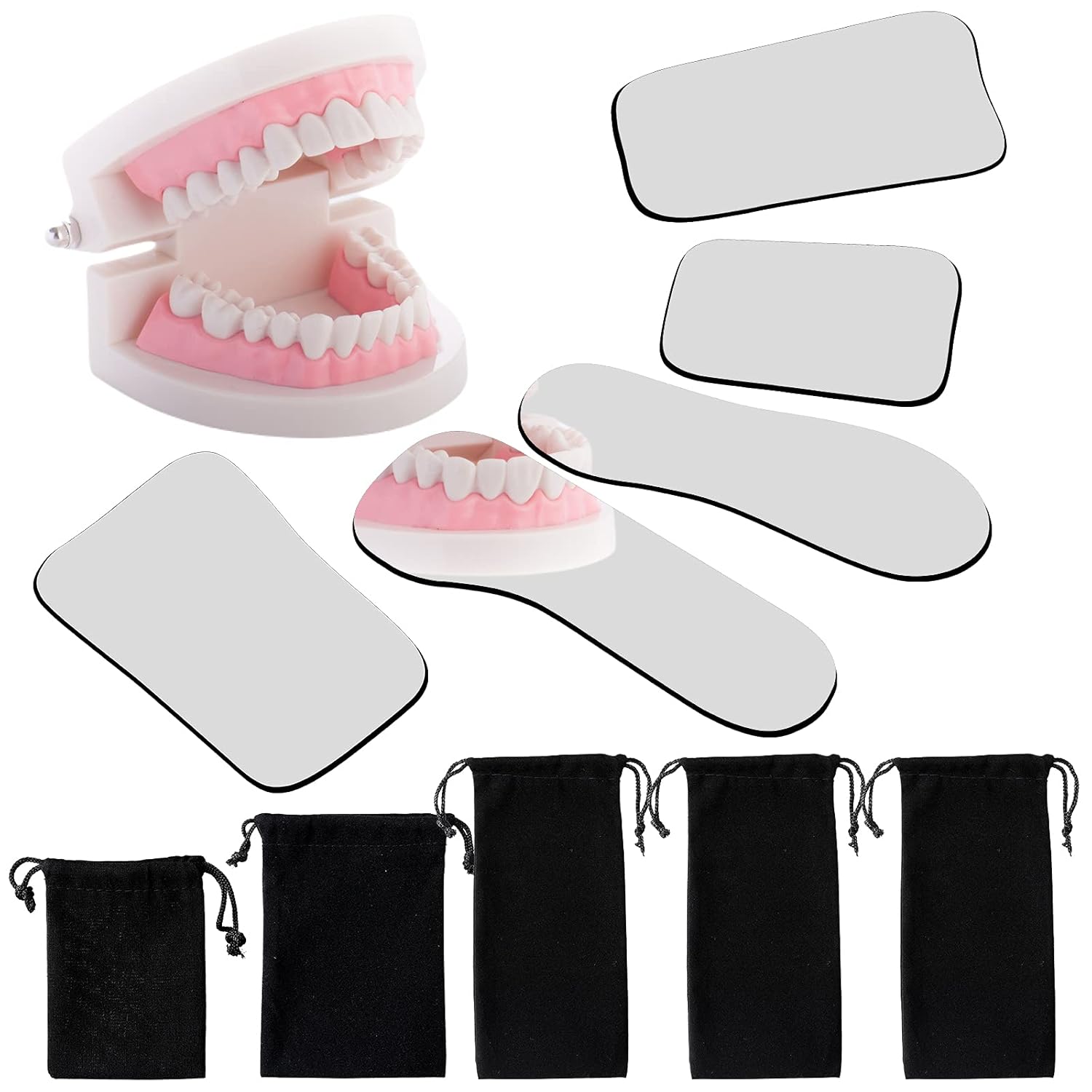 Photography Dental - 5 stks Tandheelkundige Mond Spiegel Occlusale