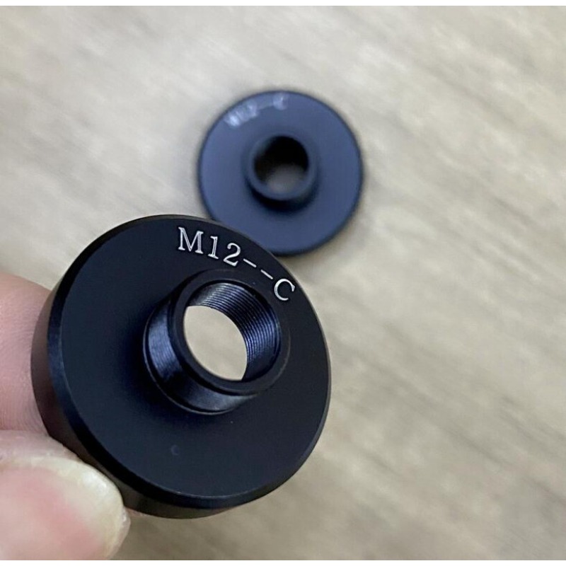 Lens Adapter Ring - 1PCS M12x0.5 CCD Microscoop Camera C-mount