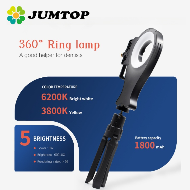 Photography Dental - JUMTOP Draagbare tandfotografie Oraal vullicht 64W