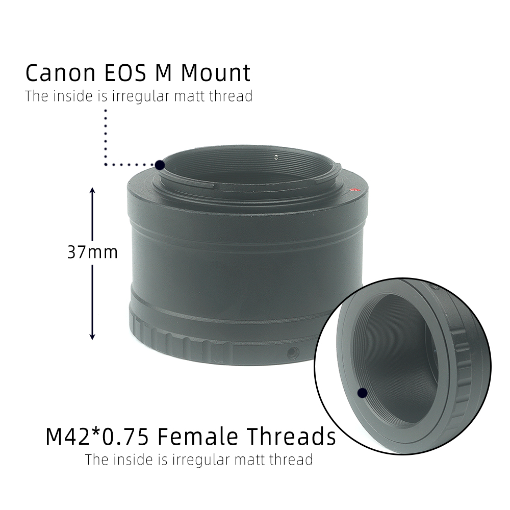 Eysdon 1.25 Inch Eos M T-Ring  - Lens Adapter Ring recensie en prijs