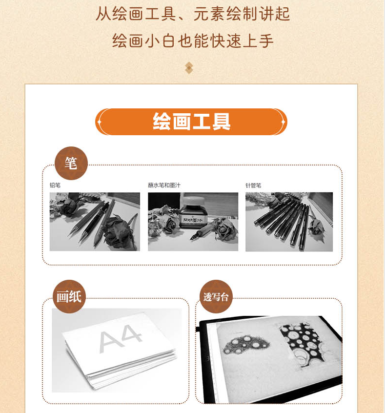 Zwart-witte lijntekening Handg - Photography Book recensie en prijs