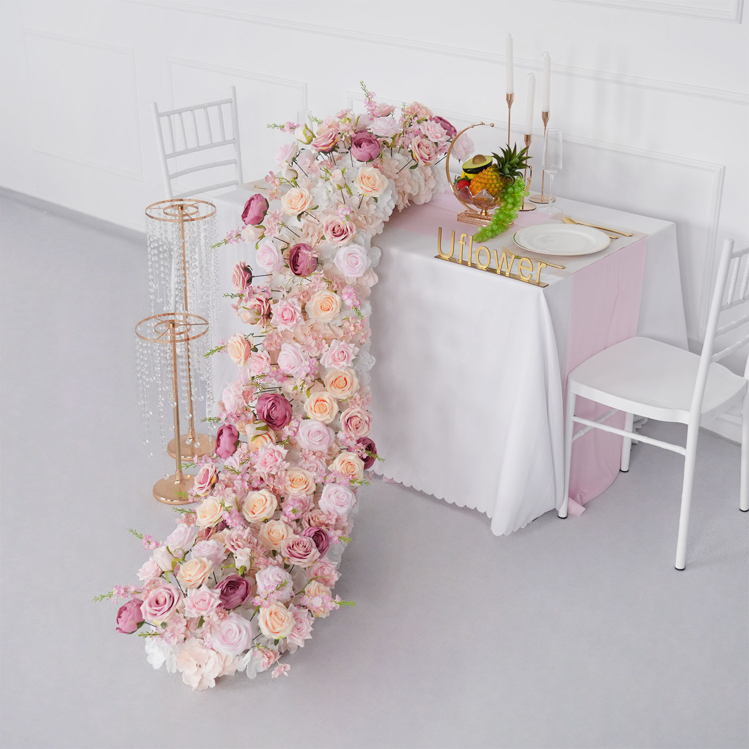 Uflower Luxe Kunstbloem Rij Ve - Photography Graduation recensie en prijs