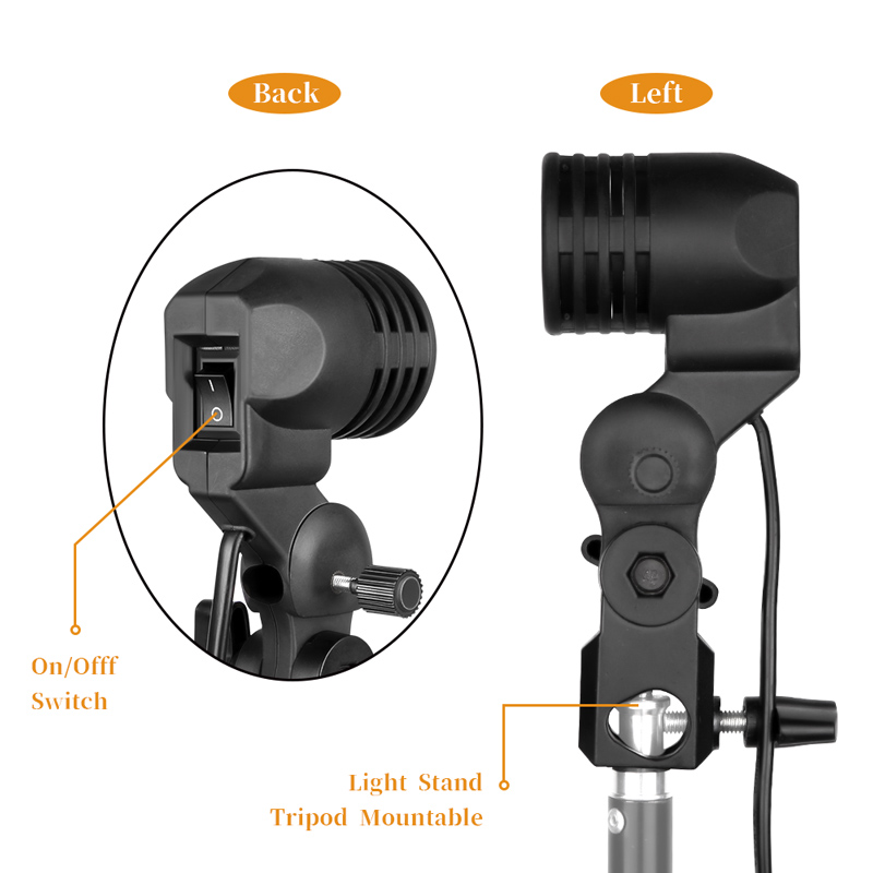 1.8M Kabel Cord Gloeilamp Stan - Photography Bulb recensie en prijs