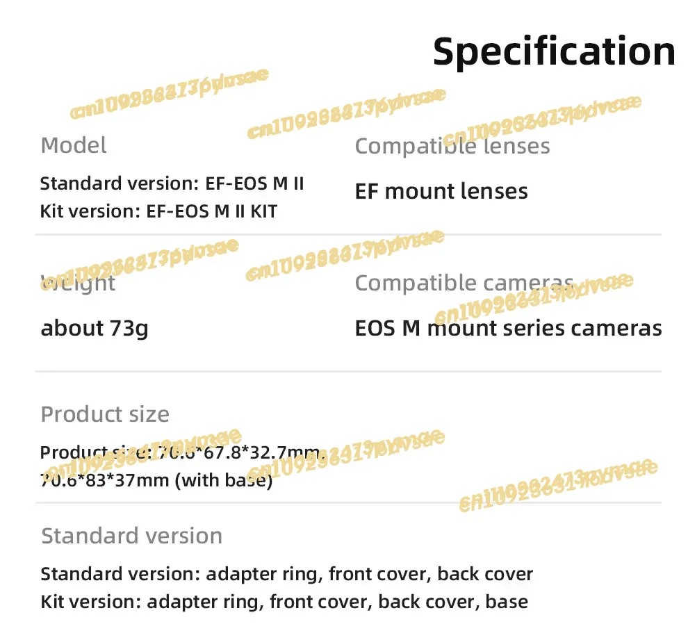 2025 Nieuwe YONGNUO EFE.OSM II - Lens Adapter Ring recensie en prijs
