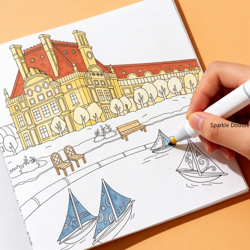 Een kleurboek met lijntekening - Photography Book recensie en prijs