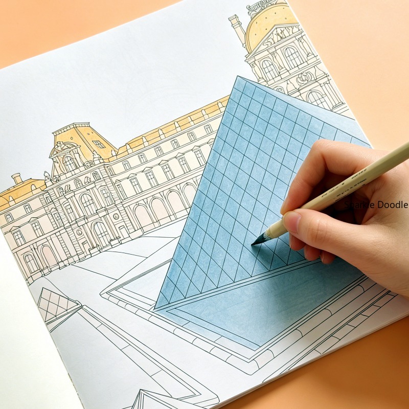 Een kleurboek met lijntekening - Photography Book recensie en prijs
