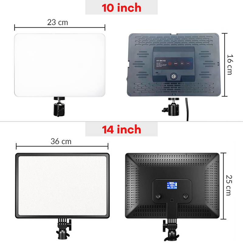 14 inch 10 inch LED Video Ligh - Photography Bulb recensie en prijs