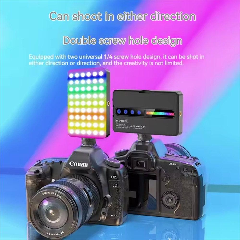 LED RGB-cameralicht Full Color - Photography Bulb recensie en prijs