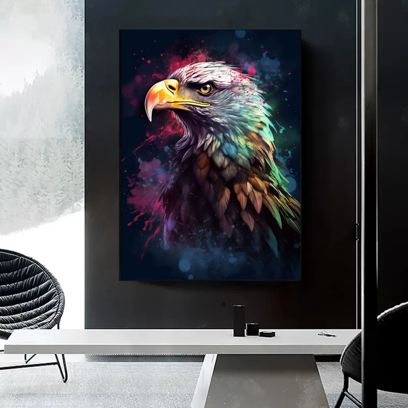 Aquarel Leeuw Tijger Aap Uil D - Photography Duck recensie en prijs