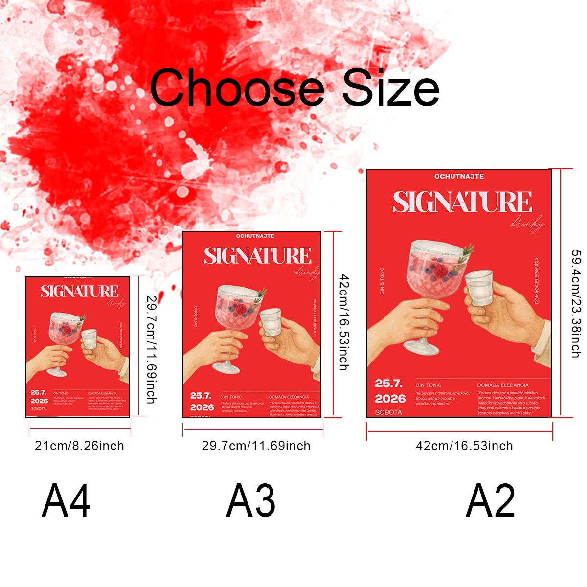 Aangepaste foto reclameposter  - Photography Object recensie en prijs